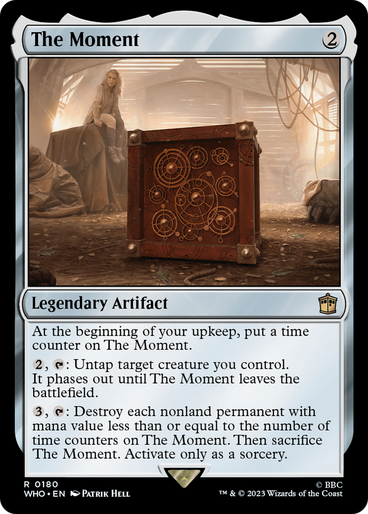 Image of The Moment (WHO-180) - Doctor Who Foil