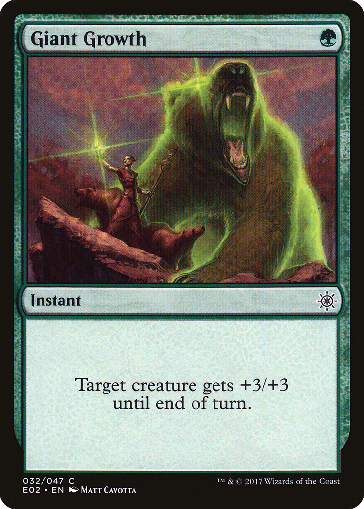 Image of Giant Growth (E02-032) - Explorers of Ixalan