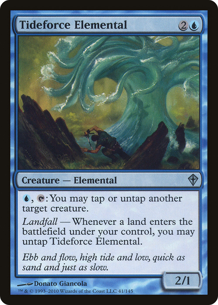 Image of Tideforce Elemental (WWK-041) - Worldwake