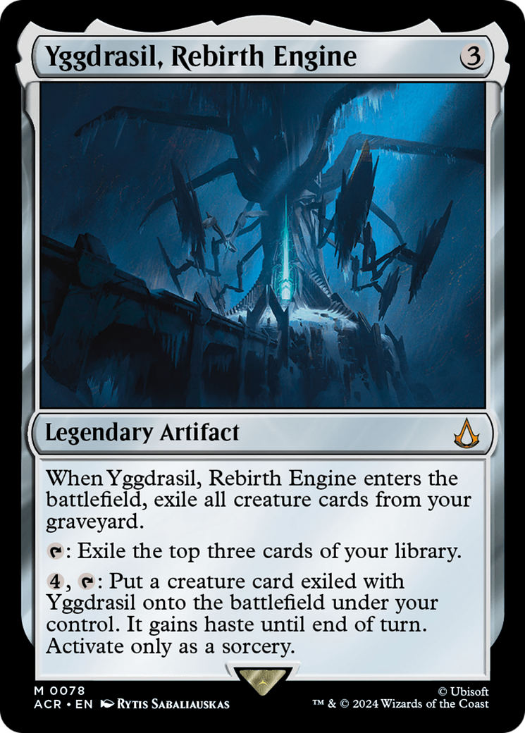 Image of Yggdrasil, Rebirth Engine (ACR-078) - Assassin's Creed