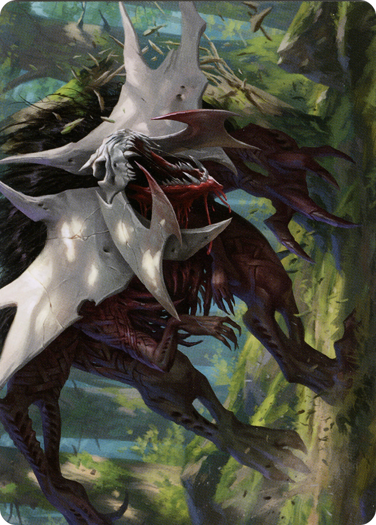 Image of Vorinclex, Monstrous Raider // Vorinclex, Monstrous Raider (ASKHM-054) - Art Series: Kaldheim (Borderless)