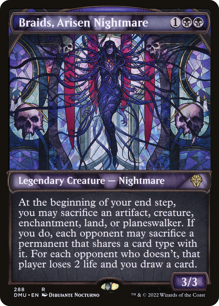 Image of Braids, Arisen Nightmare (Showcase) (DMU-288) - Dominaria United: (Showcase)