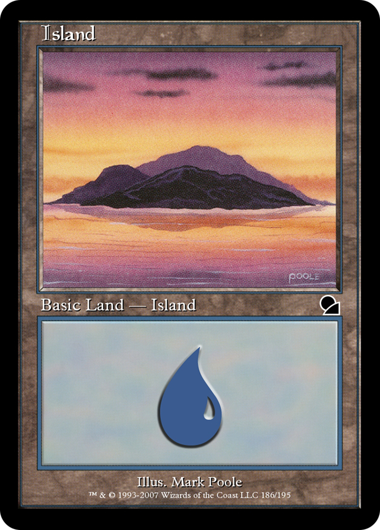 Image of Island (ME1-184) - Masters Edition Foil