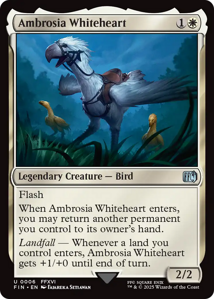 Image of Ambrosia Whiteheart (FIN-006) - FINAL FANTASY