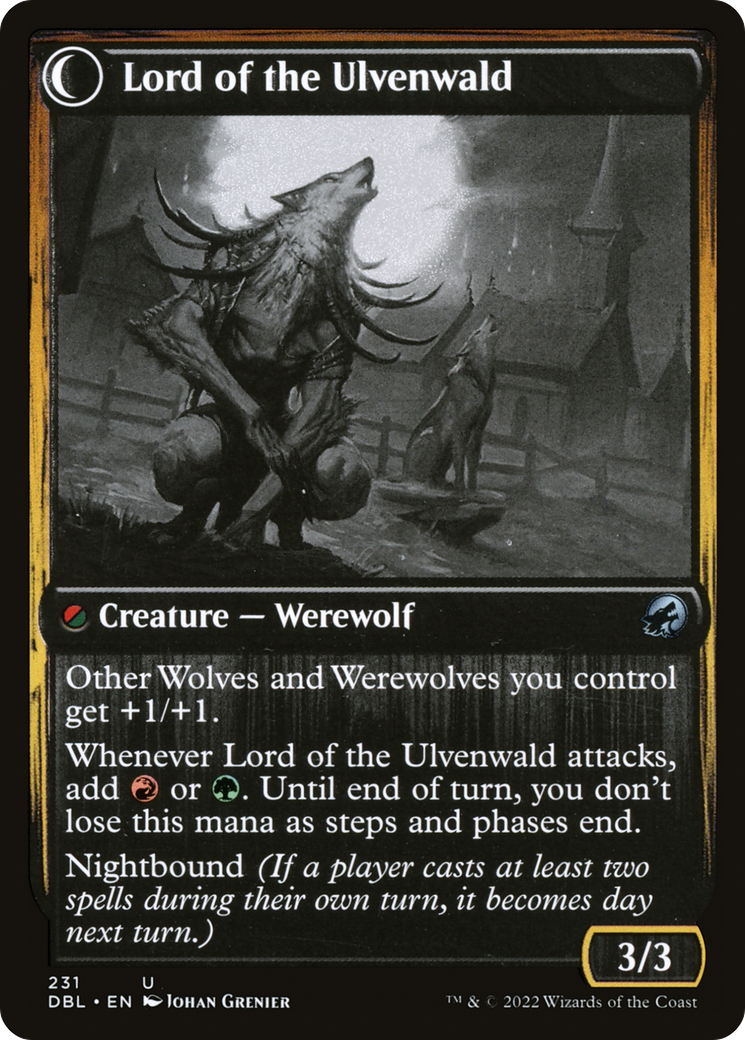 Image of Kessig Naturalist (DBL-231) - Innistrad: Double Feature: (Double Faced Transform)