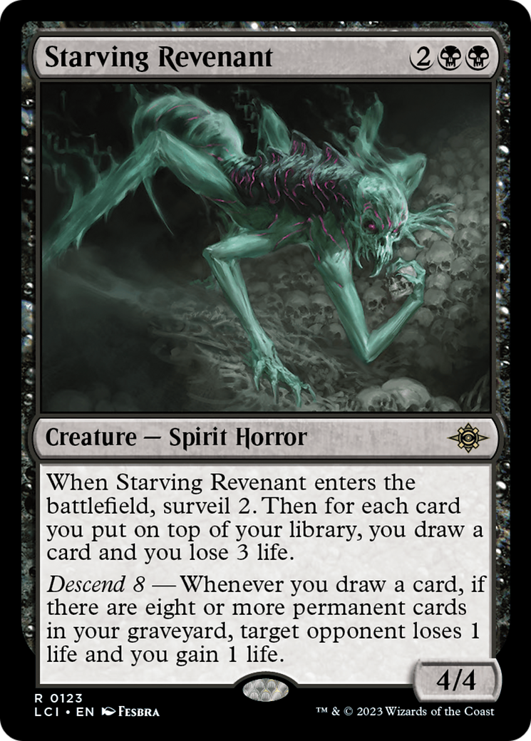 Image of Starving Revenant (LCI-123) - The Lost Caverns of Ixalan Foil