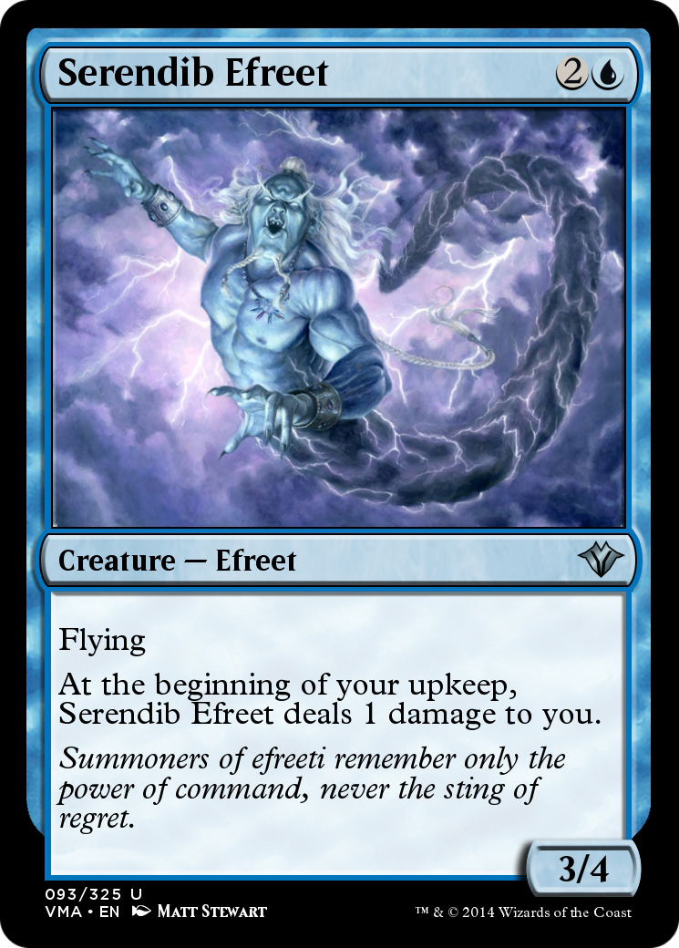 Image of Serendib Efreet (VMA-093) - Vintage Masters