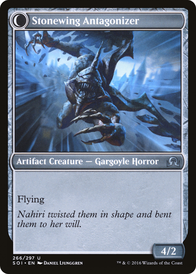 Image of Thraben Gargoyle (SOI-266) - Shadows over Innistrad: (Double Faced Transform) Foil