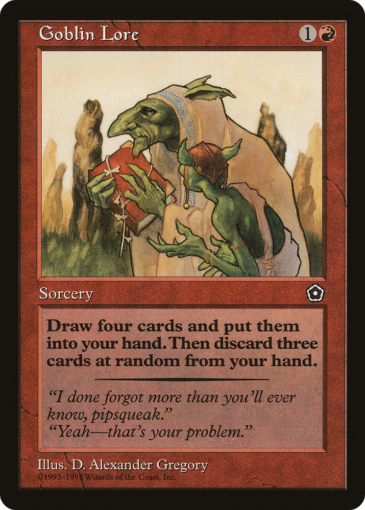 Image of Goblin Lore (P02-) - Portal Second Age