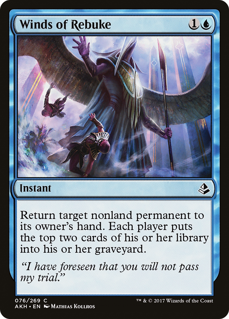 Image of Winds of Rebuke (AKH-076) - Amonkhet