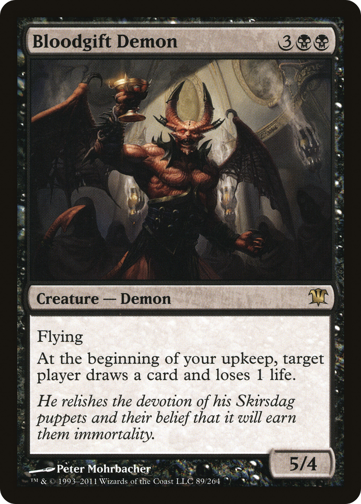 Image of Bloodgift Demon (ISD-089) - Innistrad