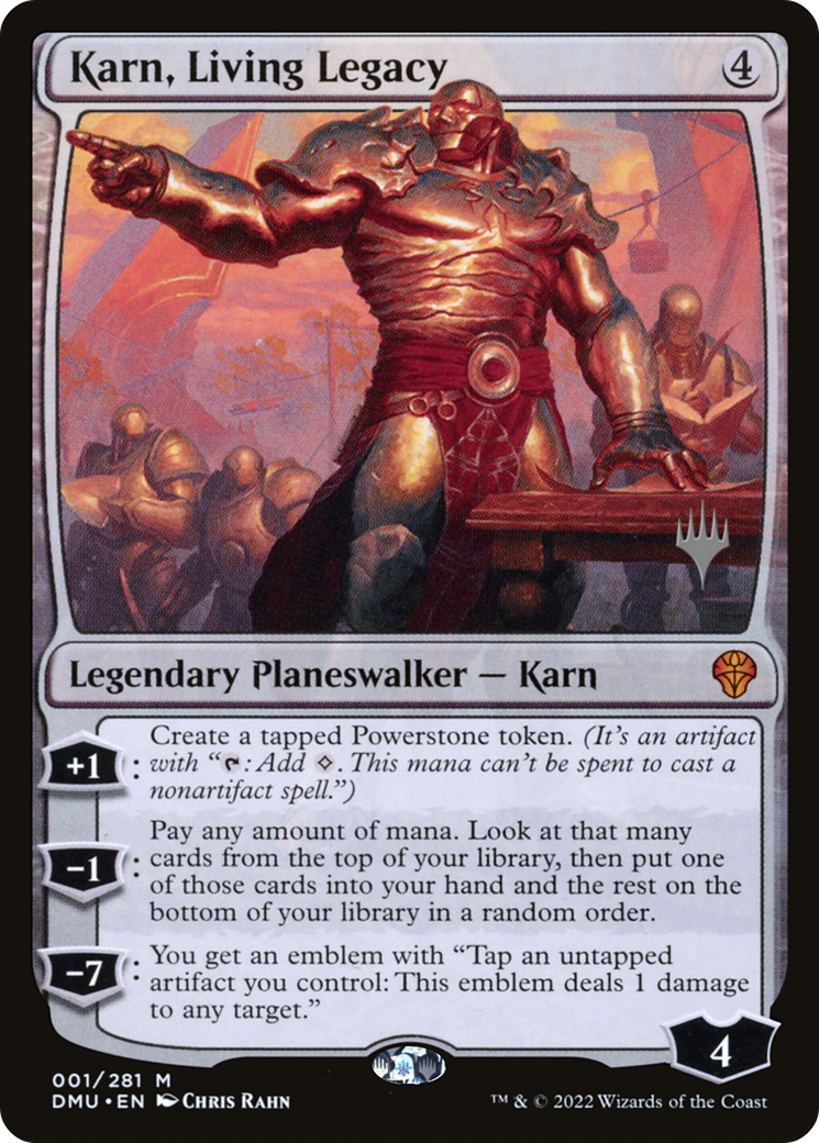 Image of Karn, Living Legacy (PPDMU-01P) - Dominaria United Promos