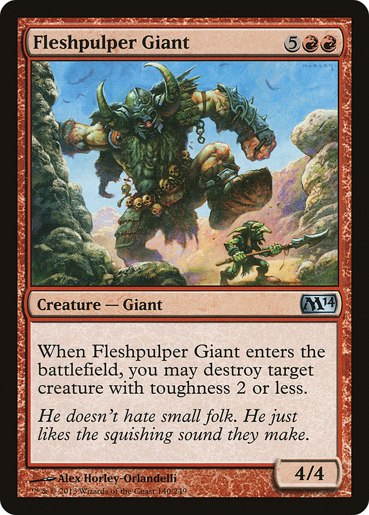 Image of Fleshpulper Giant (M14-140) - Magic 2014 Foil