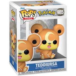 Image of Pokemon Teddiursa Funko Pop! Vinyl Figure #985
