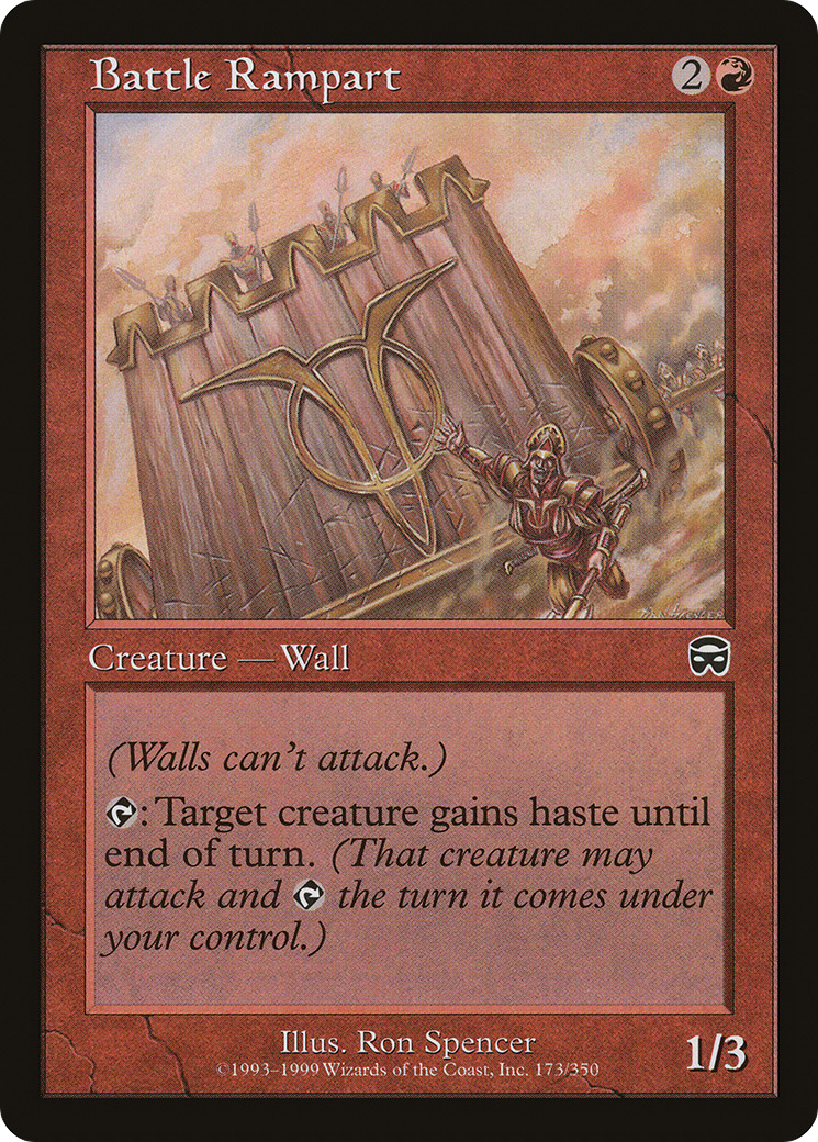 Image of Battle Rampart (MMQ-173) - Mercadian Masques