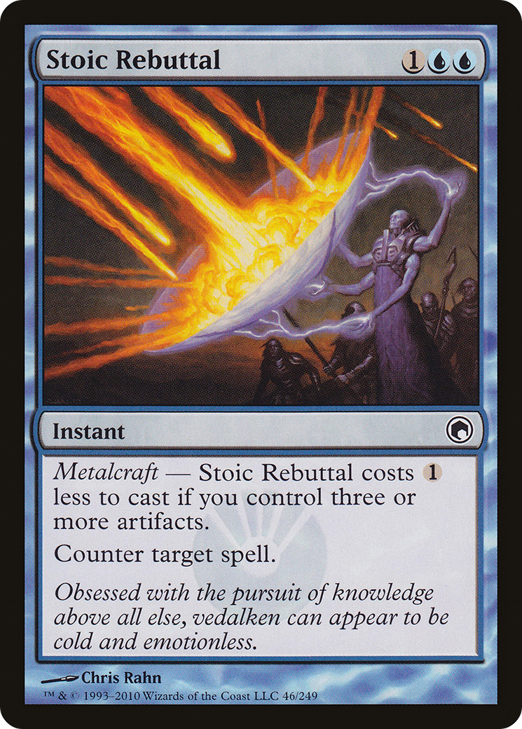 Image of Stoic Rebuttal (SOM-046) - Scars of Mirrodin
