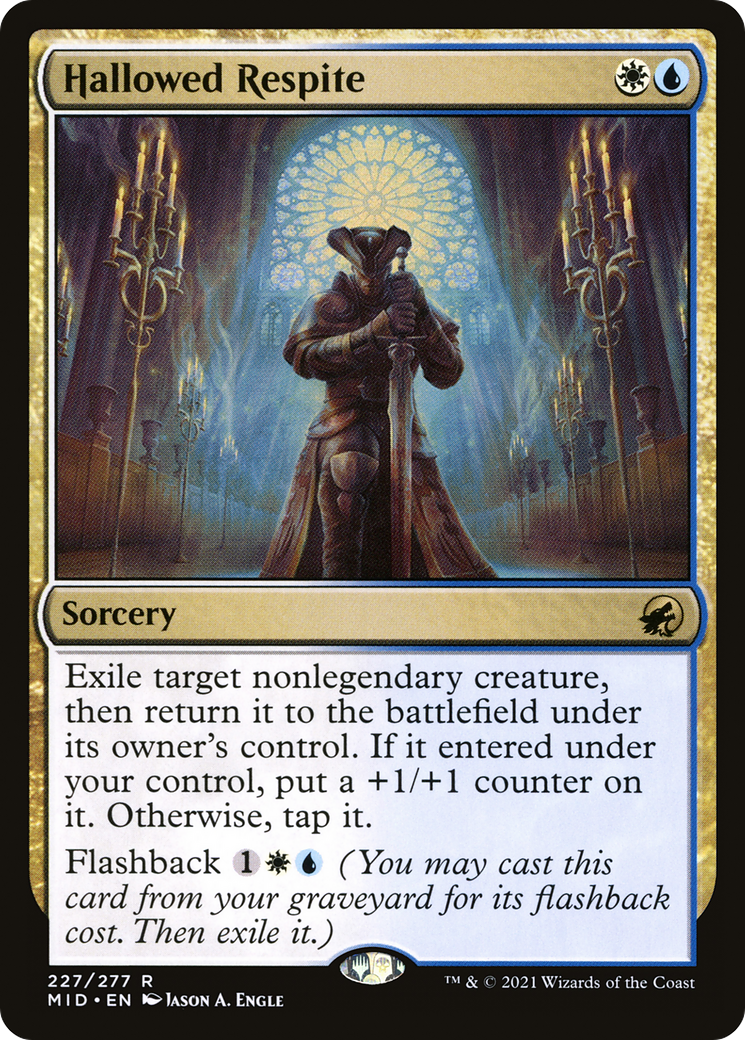 Image of Hallowed Respite (MID-227) - Innistrad: Midnight Hunt