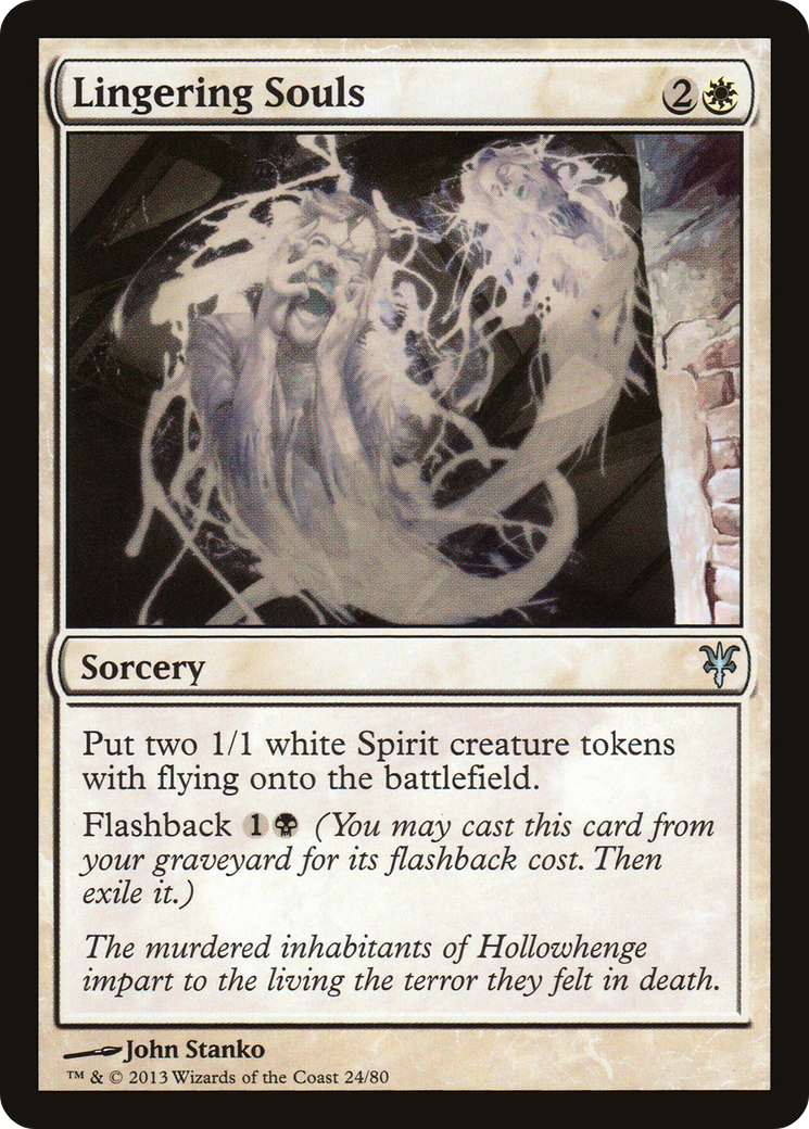 Image of Lingering Souls (DDK-024) - Duel Decks: Sorin vs. Tibalt
