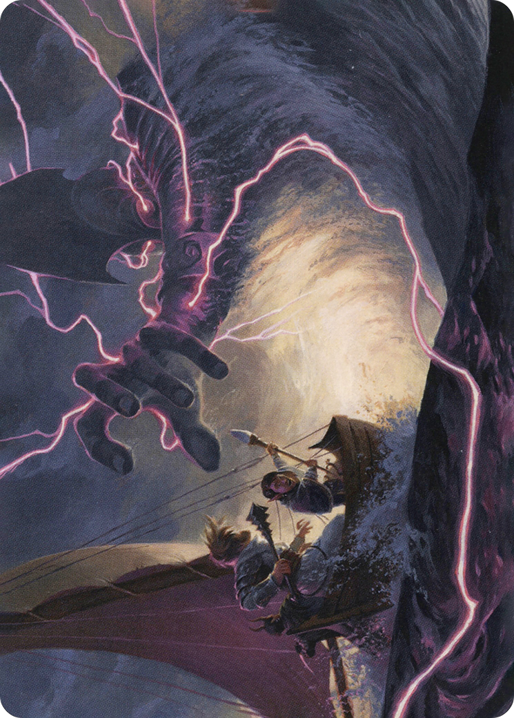 Image of Hall of Storm Giants // Hall of Storm Giants (AAFR-054) - Adventures in the Forgotten Realms Art Series (Borderless) Foil