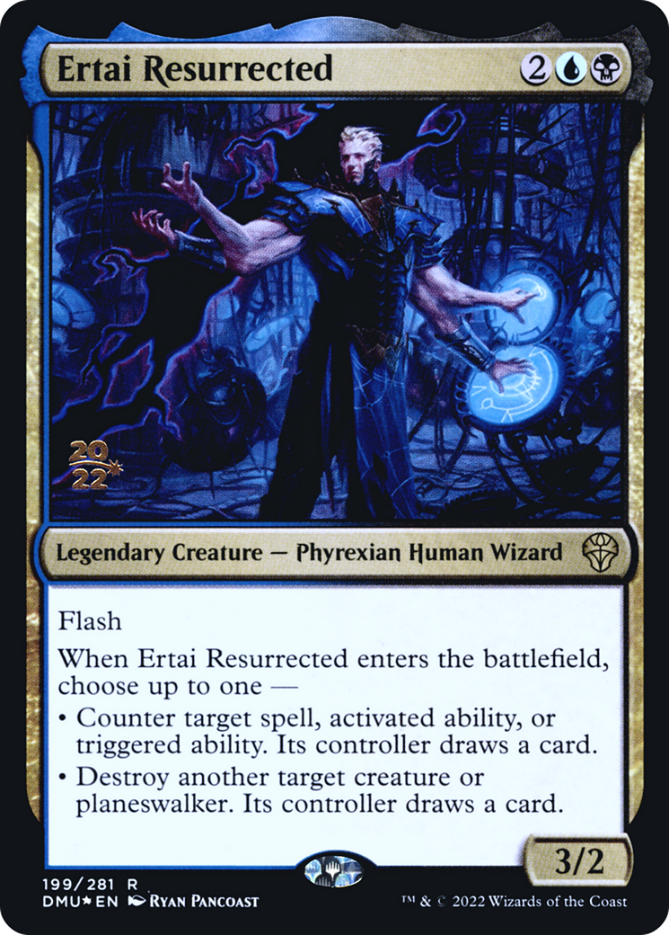 Image of Ertai Resurrected (PRE-199) - Dominaria United Promos Foil