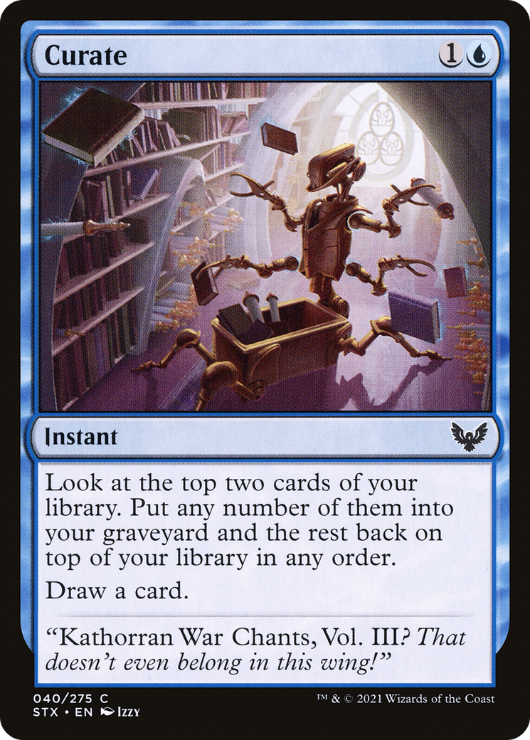 Image of Curate (STX-040) - Strixhaven: School of Mages