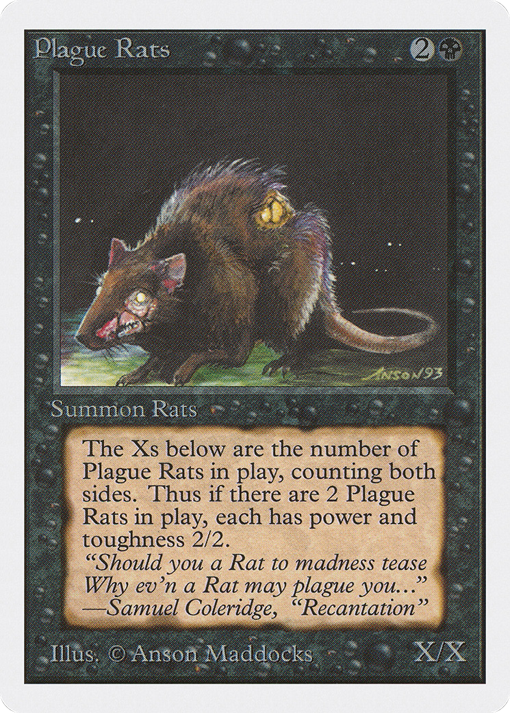 Image of Plague Rats (2ED-) - Unlimited Edition