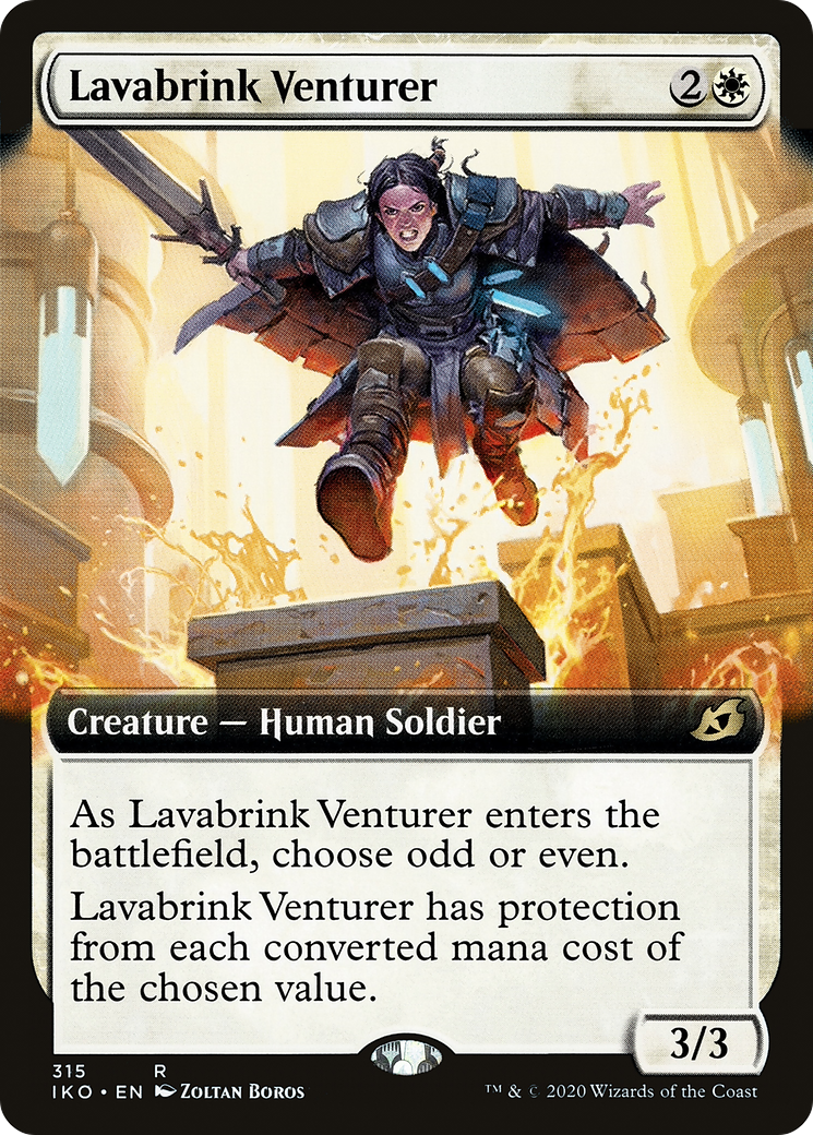 Image of Lavabrink Venturer (Extended Art) (IKO-315) - Ikoria: Lair of Behemoths: (Extended Art) Foil