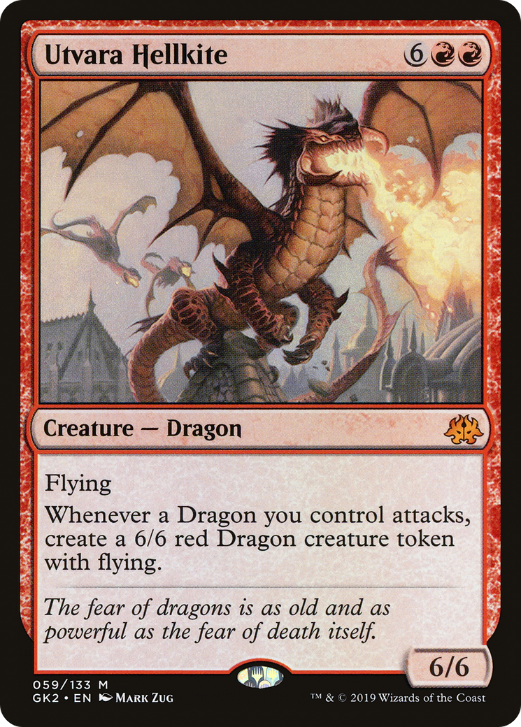 Image of Utvara Hellkite (GK2-059) - RNA Guild Kit