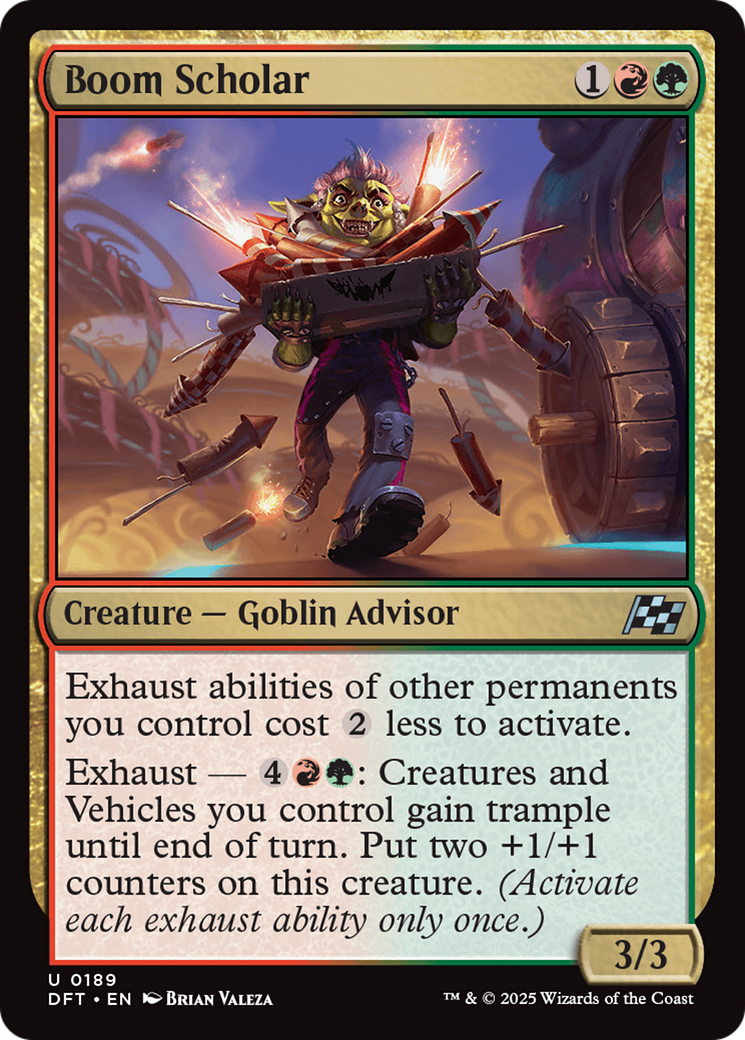 Image of Boom Scholar (DFT-189) - Aetherdrift