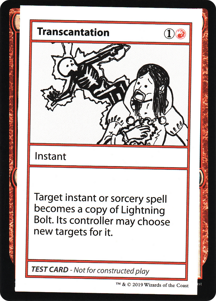 Image of Transcantation (No PW Symbol) (CMB1-) - Mystery Booster Playtest Cards 2021
