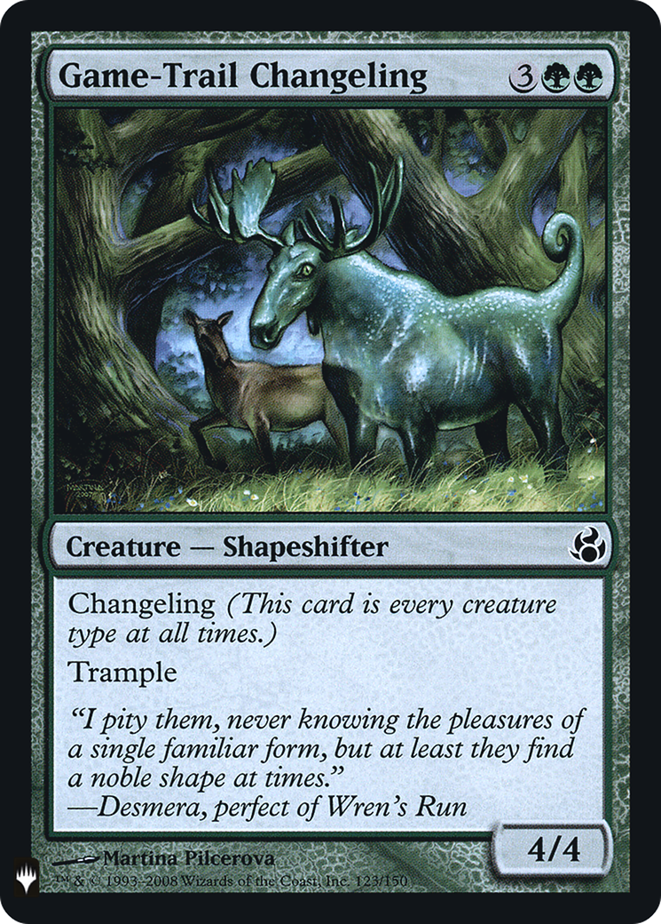 Image of Game-Trail Changeling (LIST-MOR-123) - The List Foil