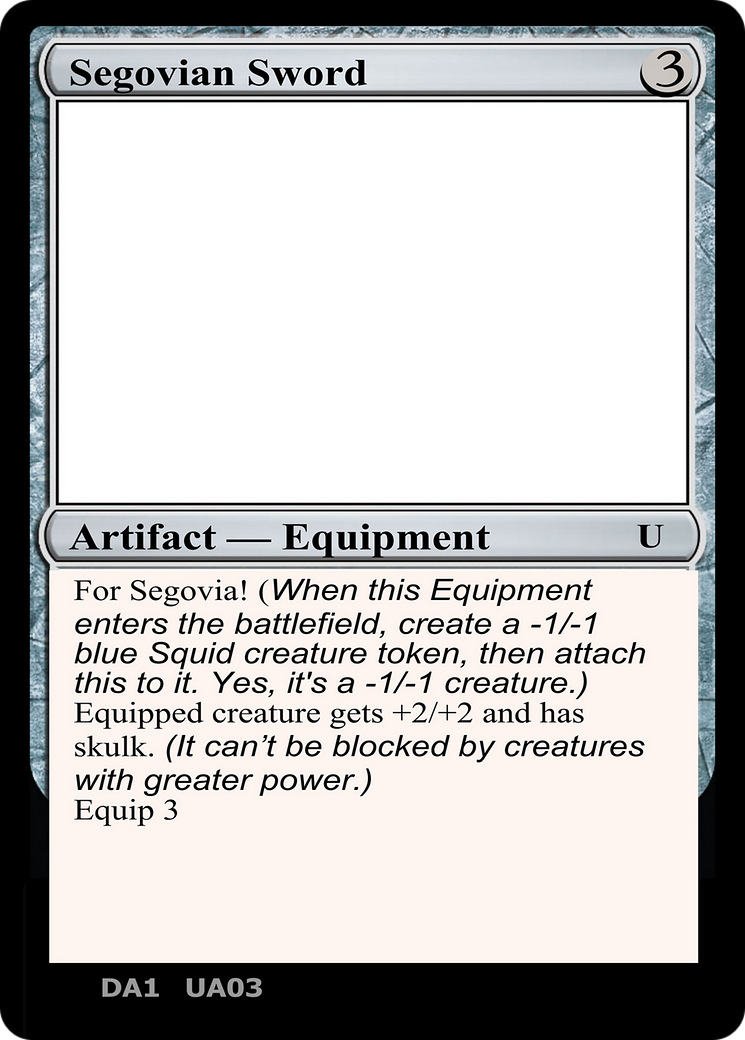 Image of Segovian Sword (UNK-UA03E) - Unknown Event