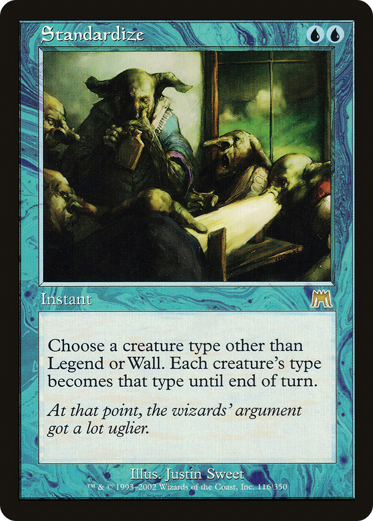 Image of Standardize (ONS-116) - Onslaught Foil