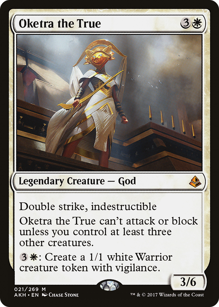 Image of Oketra the True (AKH-021) - Amonkhet