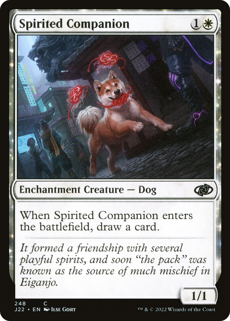 Image of Spirited Companion (J22-248) - Jumpstart 2022: (enchantment)