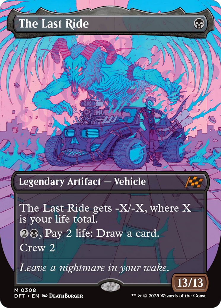 Image of The Last Ride (Borderless) (DFT-308) - Aetherdrift (Borderless)
