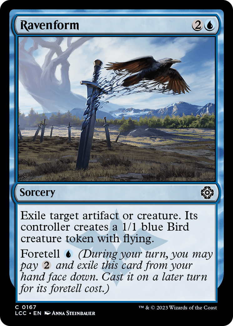 Image of Ravenform (LCC-167) - The Lost Caverns of Ixalan Commander