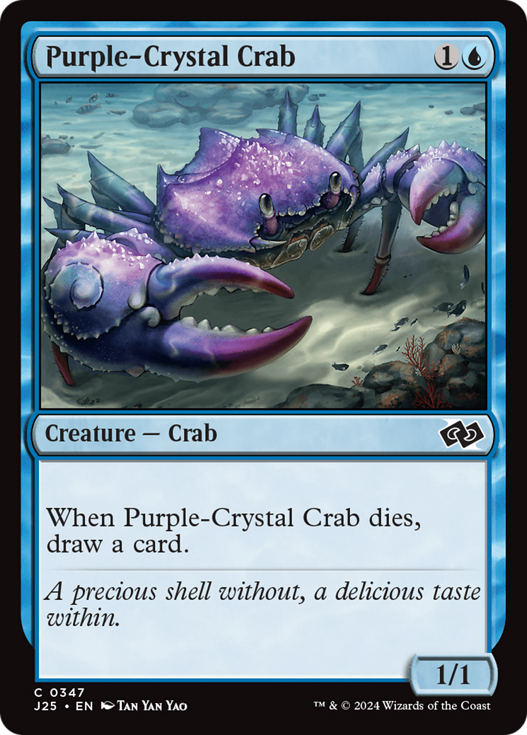 Image of Purple-Crystal Crab (J25-347) - Foundations Jumpstart