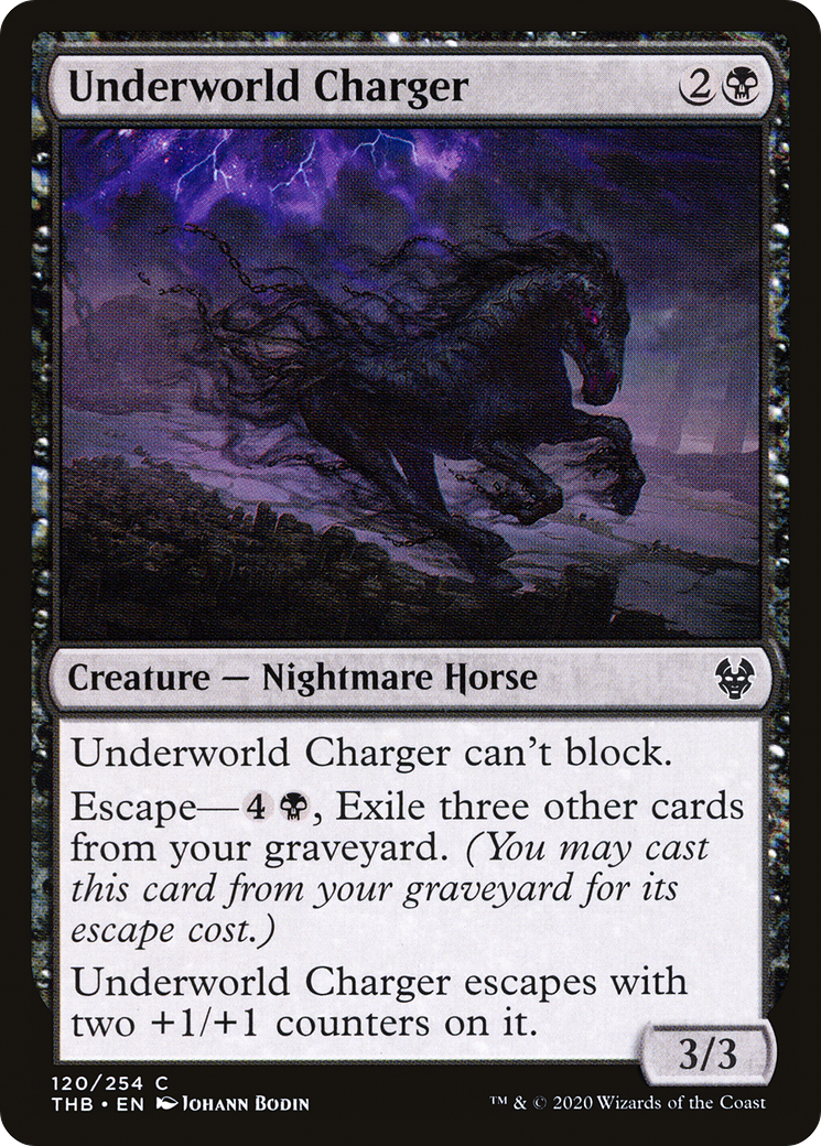 Image of Underworld Charger (THB-120) - Theros Beyond Death Foil