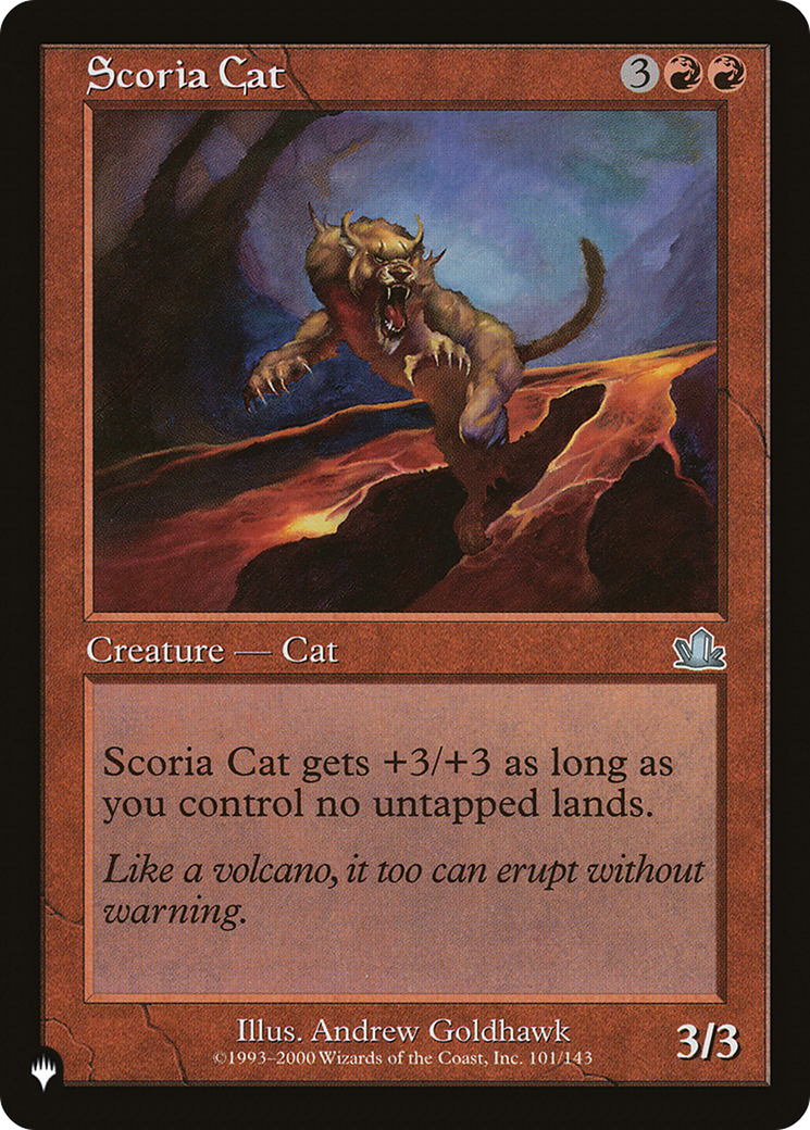 Image of Scoria Cat (LIST-PCY-101) - The List