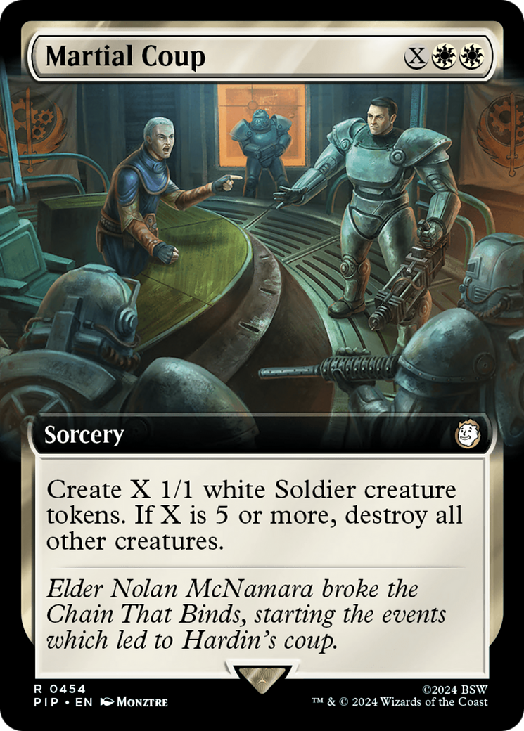 Image of Martial Coup (Extended Art) (PIP-454) - Fallout: (Extended Art) Foil