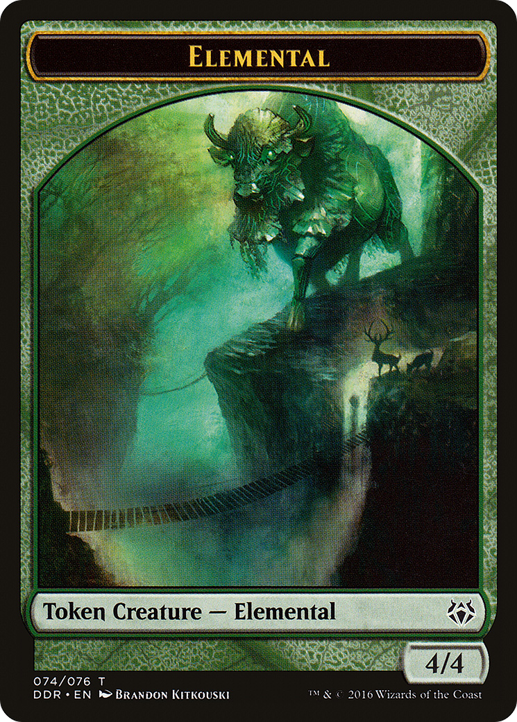 Image of Elemental Token (DDR-074) - Duel Decks: Nissa vs. Ob Nixilis