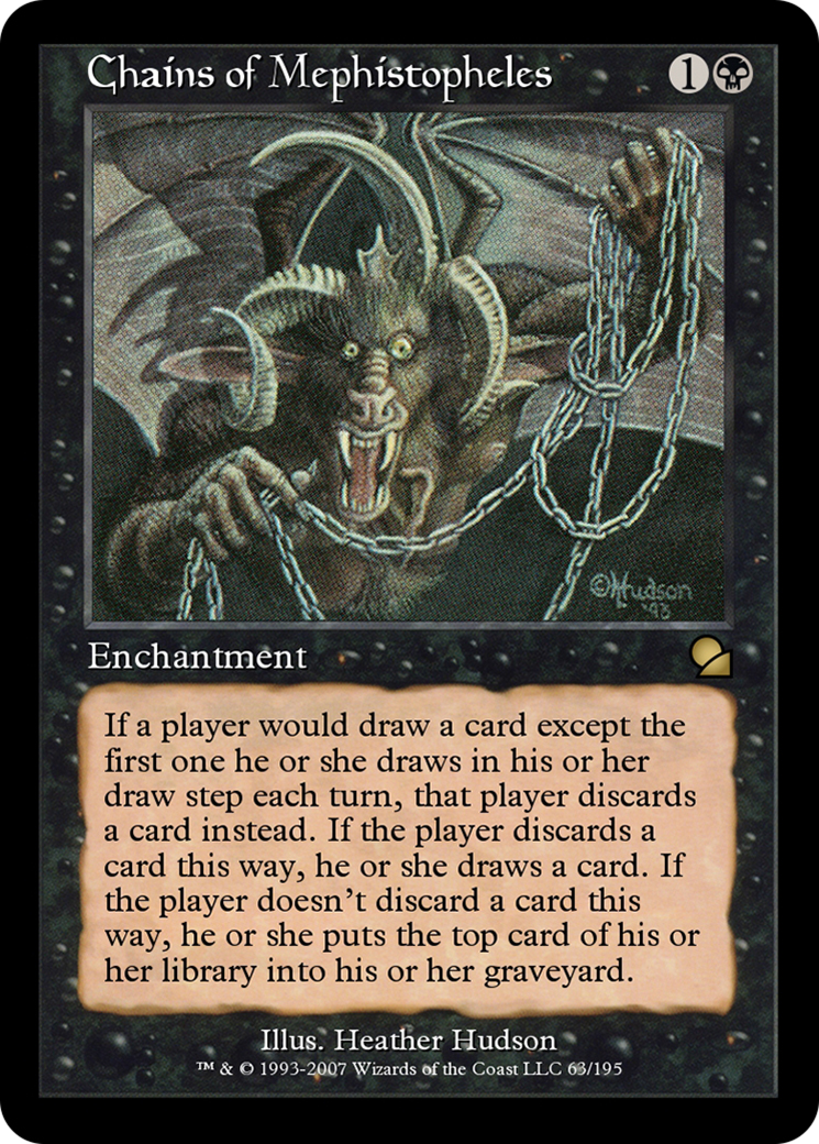 Image of Chains of Mephistopheles (ME1-063) - Masters Edition Foil