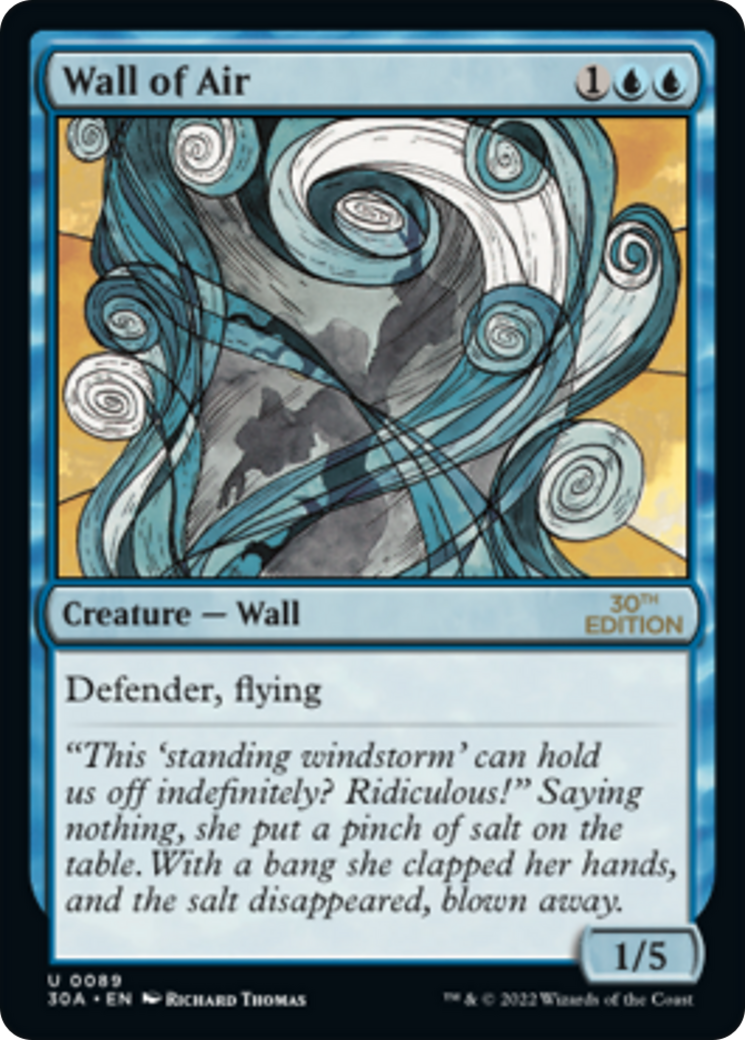 Image of Wall of Air (30A-089) - 30th Anniversary Edition
