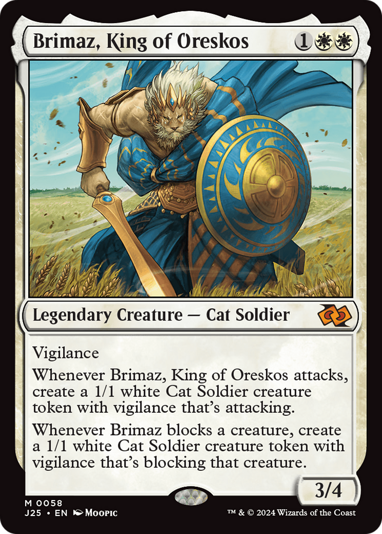 Image of Brimaz, King of Oreskos (Anime) (J25-058) - Foundations Jumpstart