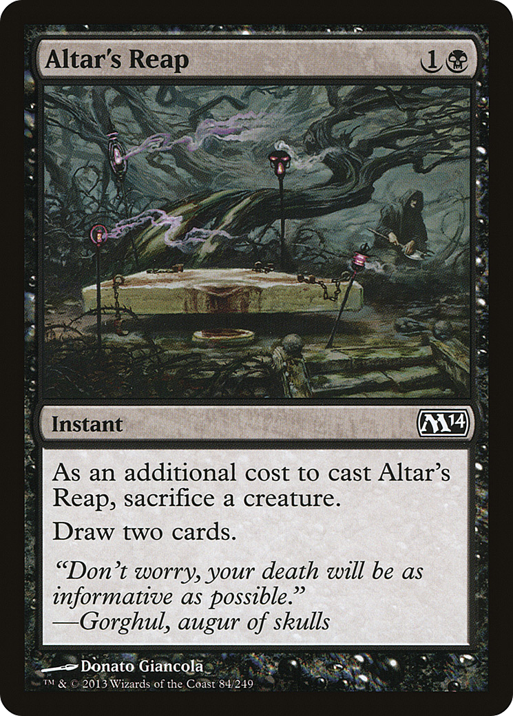 Image of Altar's Reap (M14-084) - Magic 2014 Foil