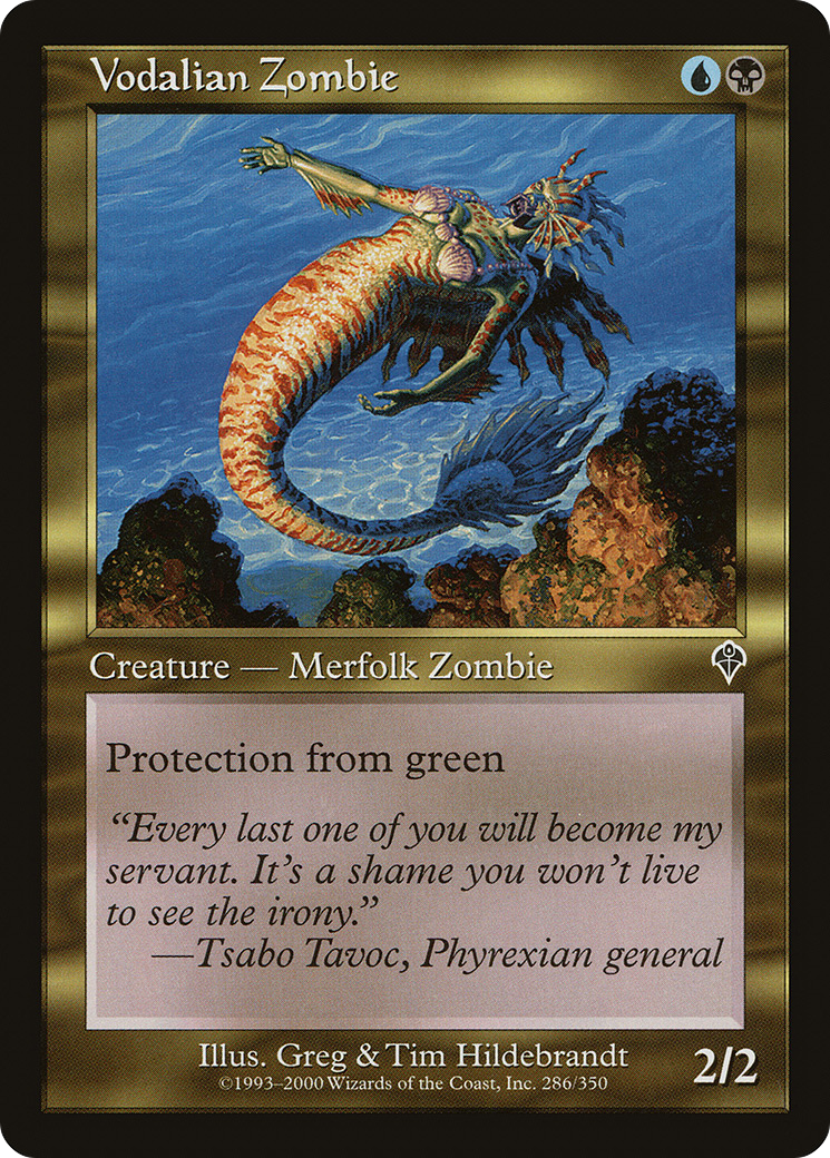 Image of Vodalian Zombie (INV-286) - Invasion Foil