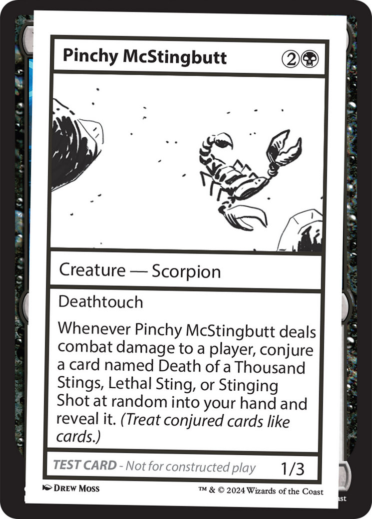 Image of Pinchy McStingbutt (MB2PC-) - Mystery Booster 2