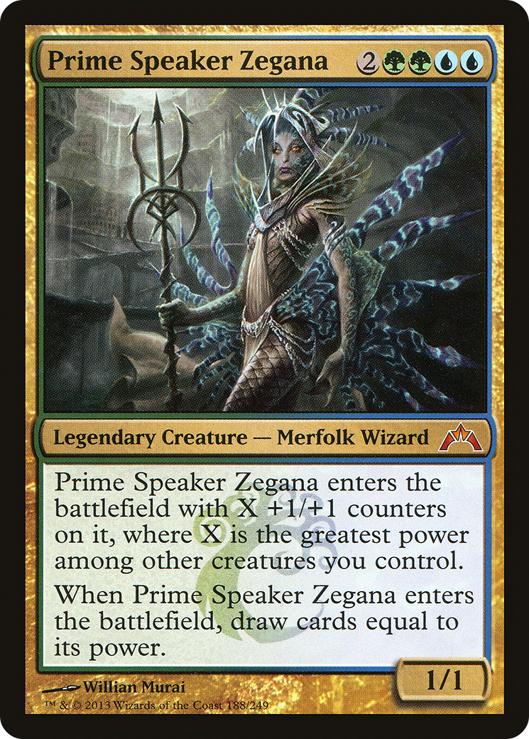 Image of Prime Speaker Zegana (GTC-188) - Gatecrash Foil