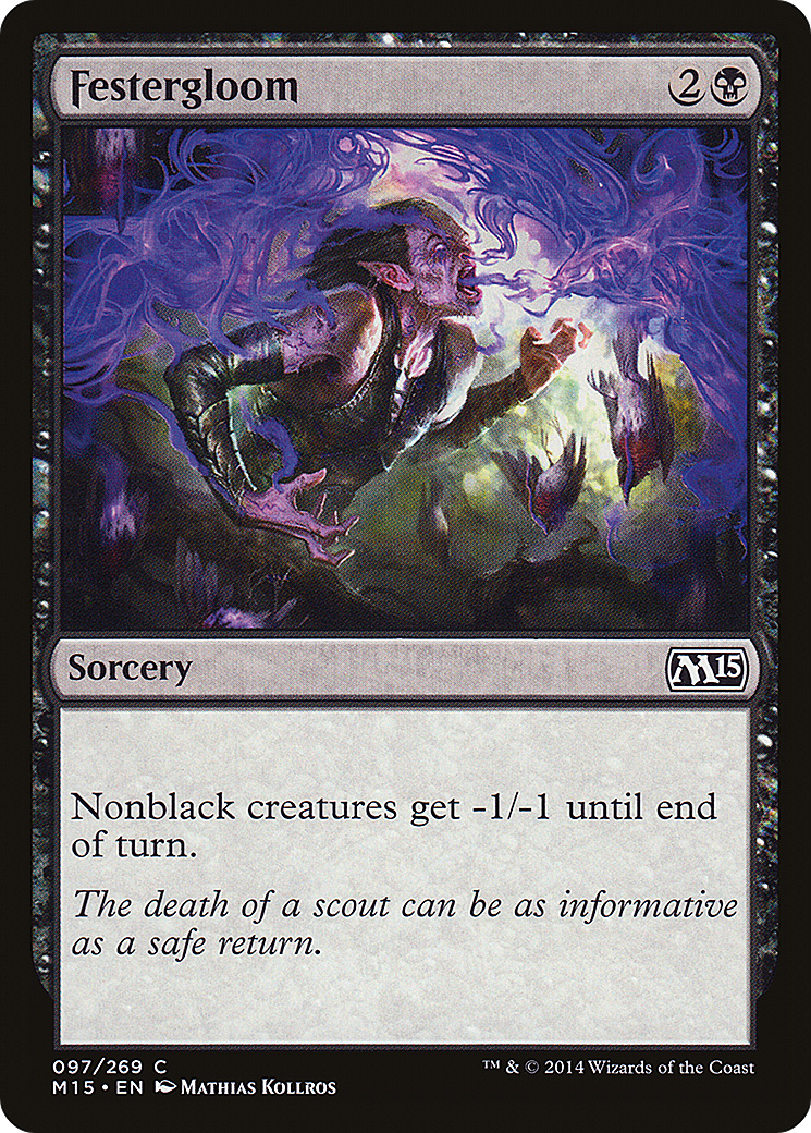 Image of Festergloom (M15-097) - Magic 2015
